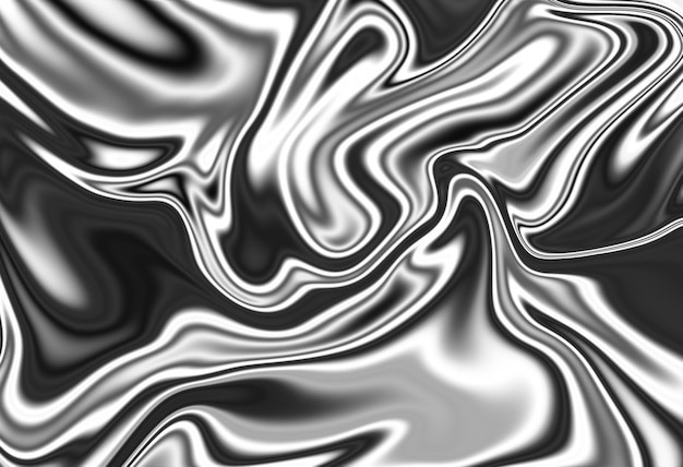 金属塑料质感液体黑色背景