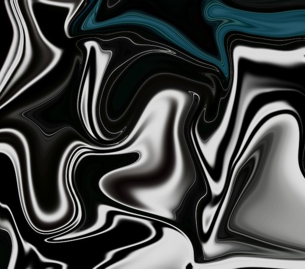 金属塑料质感液体黑色背景