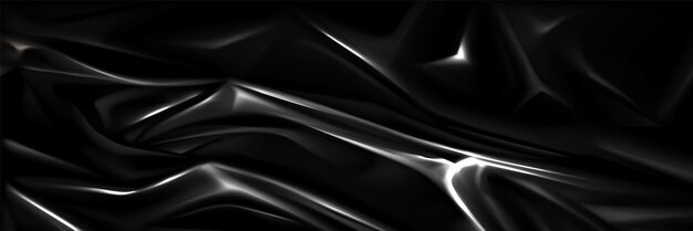 金属塑料质感液体黑色背景