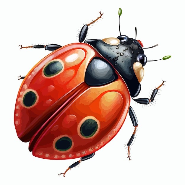 瓢虫昆虫插画