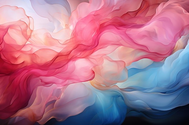 抽象彩色多彩飘逸背景