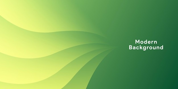 绿色渐变简约背景