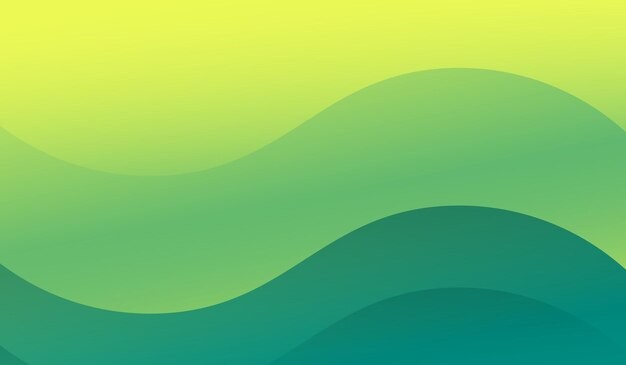 绿色渐变简约背景