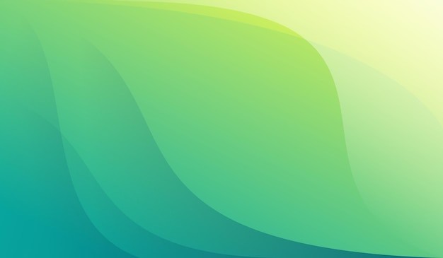 绿色渐变简约背景