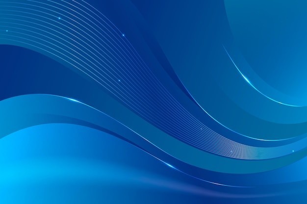 蓝色渐变简约背景