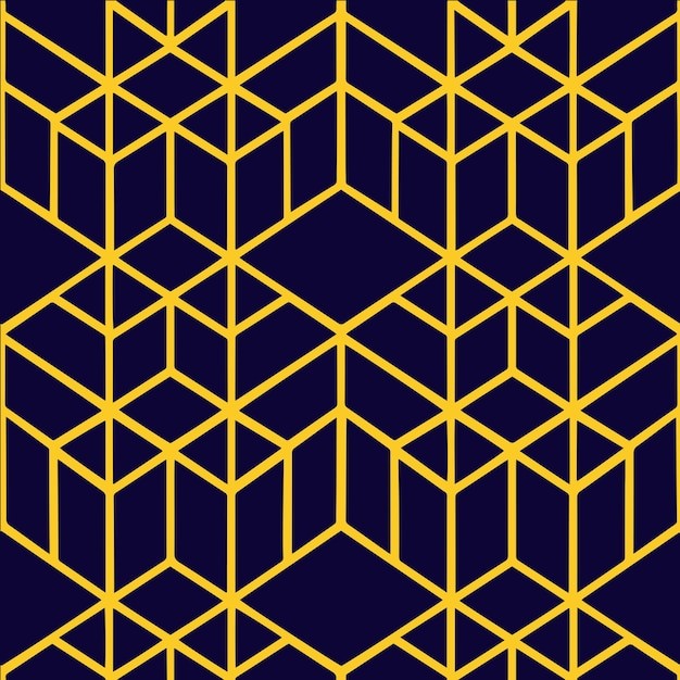 无缝现代几何图案花纹