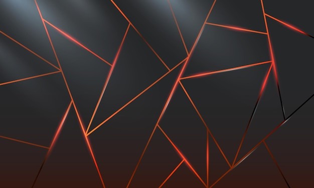 发光效果破裂感黑色背景