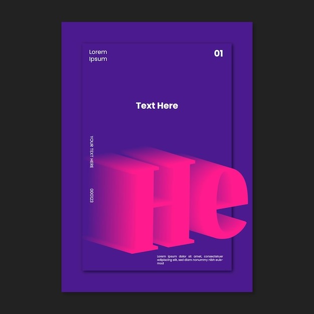 现代促销海报模板