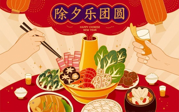 新年火锅聚餐