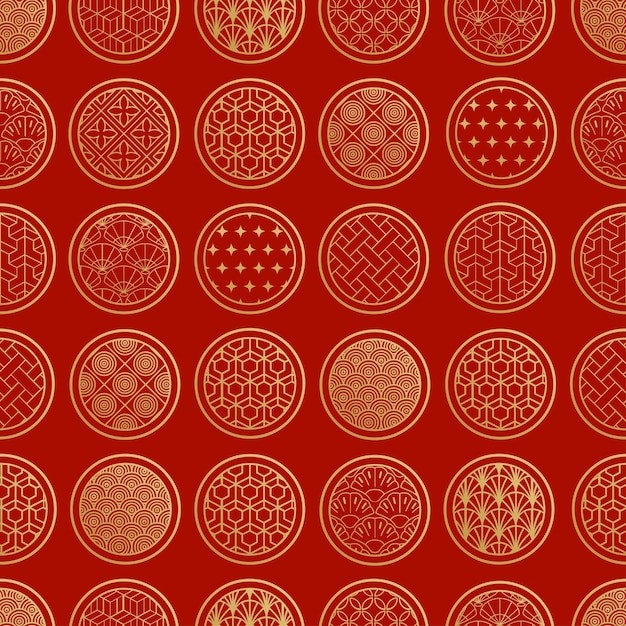 中国风中式传统花纹图案