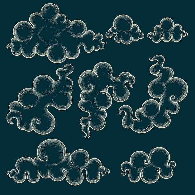 中国风祥云元素