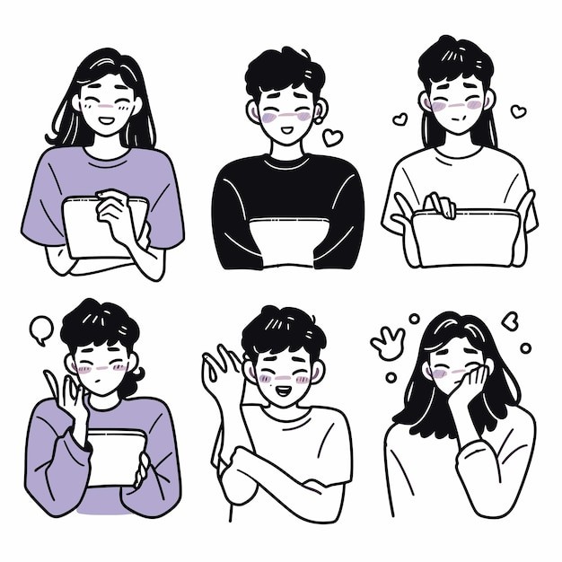 青少年简约风格在线销售产品