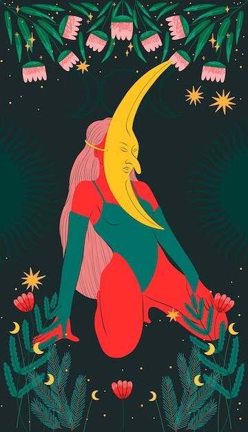 现代塔罗牌的预测或未来命运占卜，神秘角色