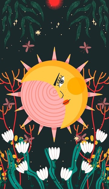 现代塔罗牌预测或未来命运占卜的神秘人物