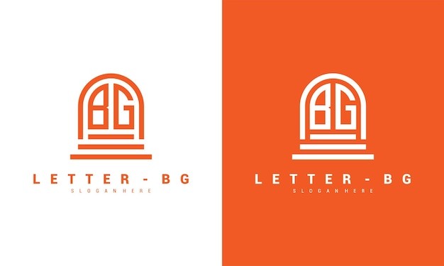 字母BG大门标志logo