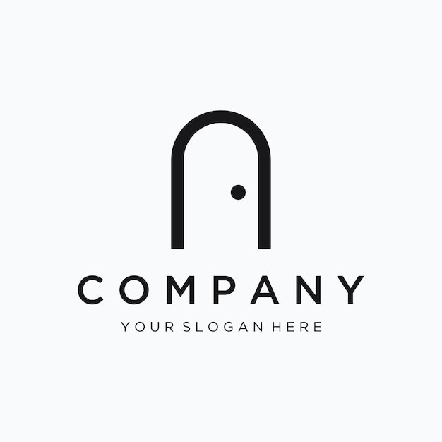 大门房门标志logo