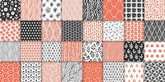 植物叶子树叶花纹