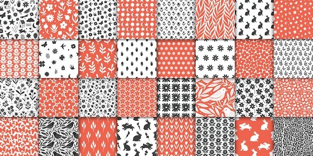 植物叶子树叶花纹