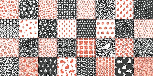 植物叶子树叶花纹