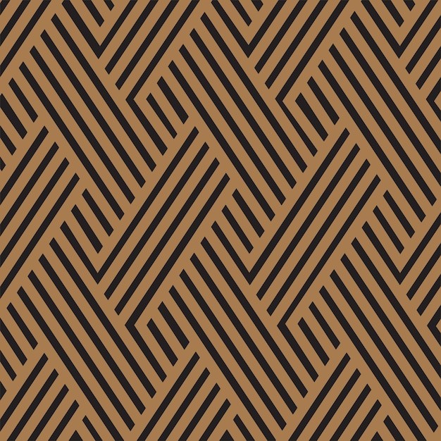线条编织风格无缝花纹