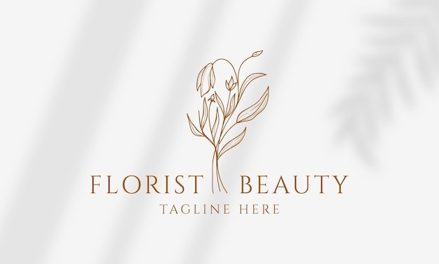 花朵花卉标志logo