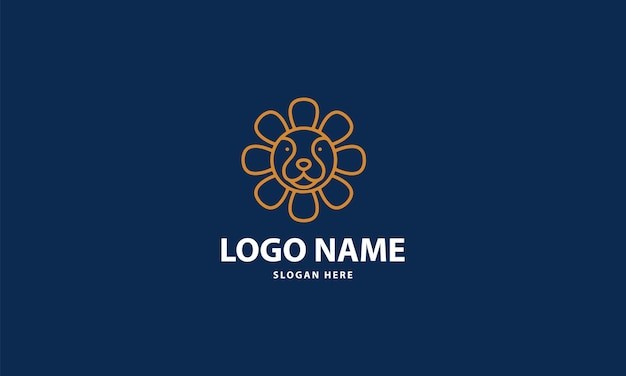 花朵花卉动物标志logo