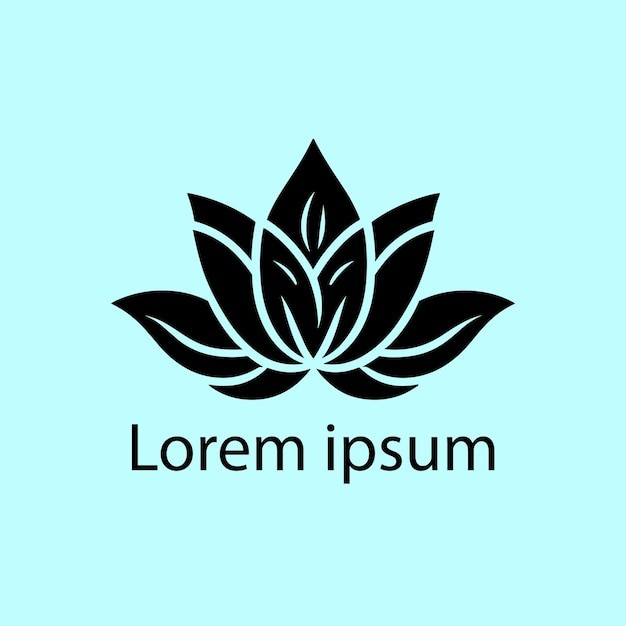 花朵花卉莲花标志logo