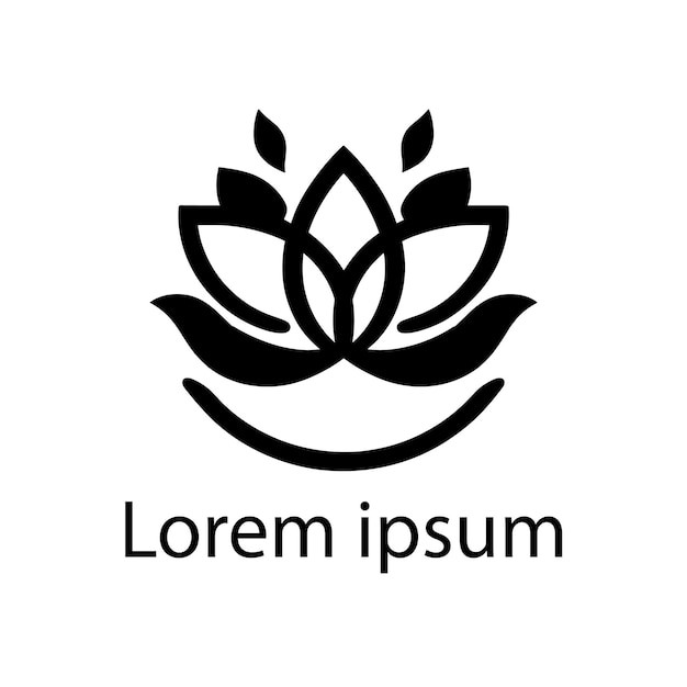 花朵花卉莲花标志logo