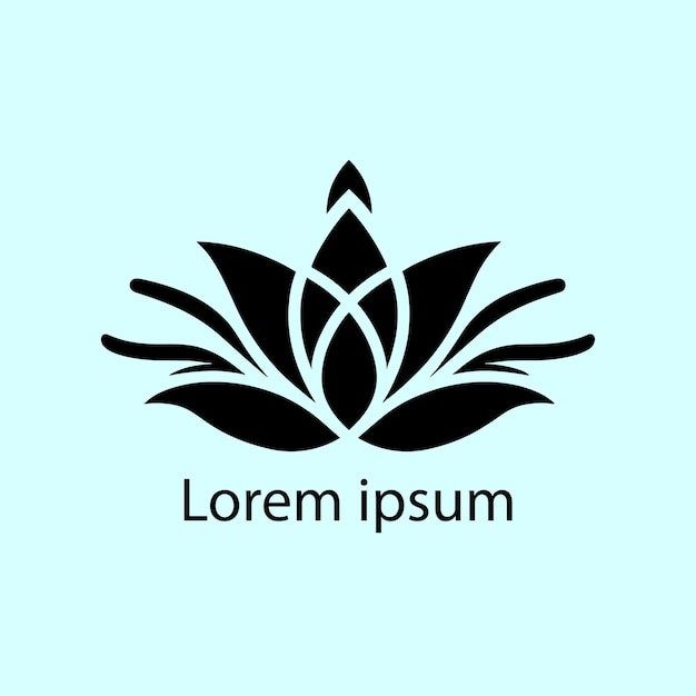 花朵花卉莲花标志logo