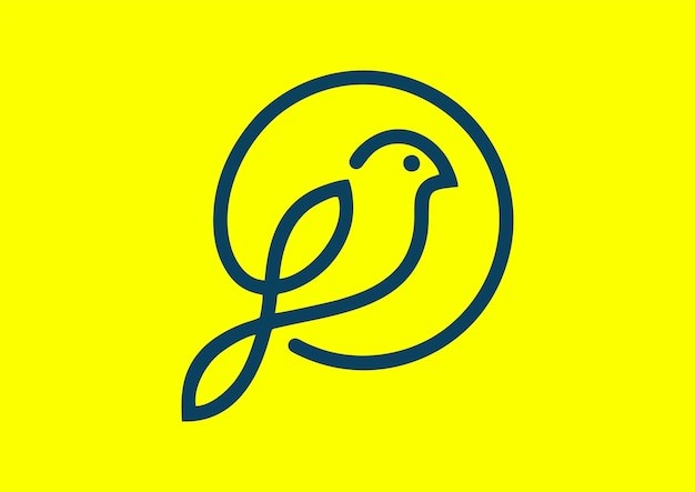 鸟类标志logo