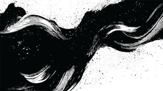 墨迹污迹纹理背景