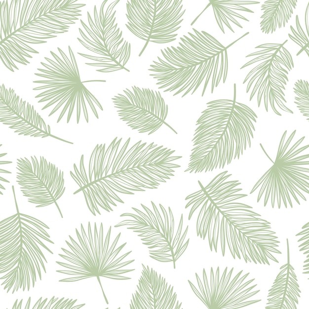 树叶针叶图案花纹