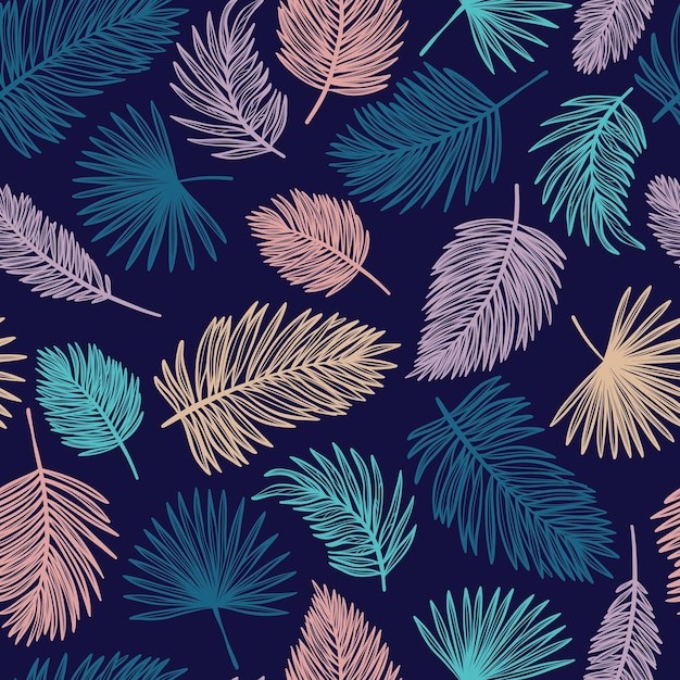 树叶针叶图案花纹