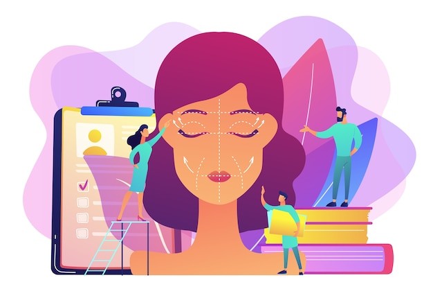 美容医美概念插画插图