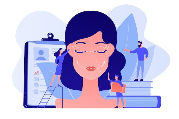 美容医美概念插画插图