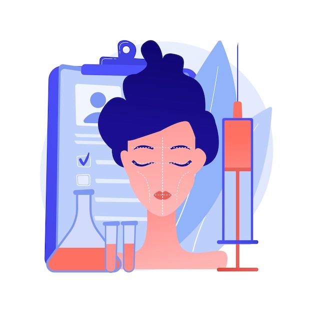 美容医美概念插画插图