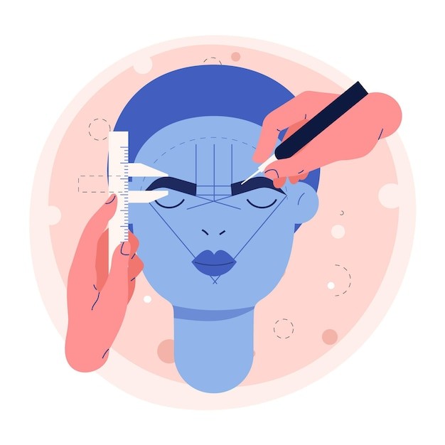 美容医美概念插画插图