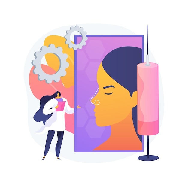 美容医美概念插画插图