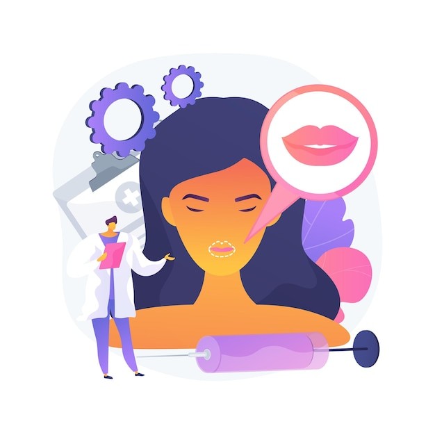 美容医美概念插画插图