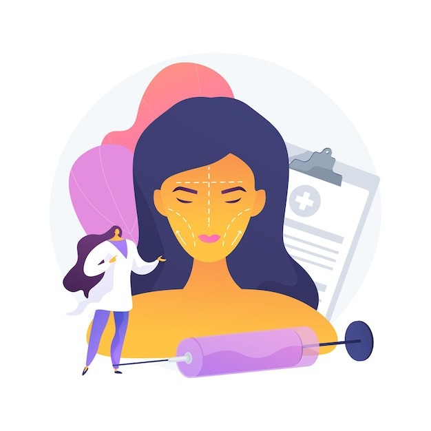 美容医美概念插画插图