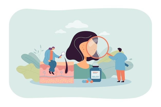 美容医美概念插画插图