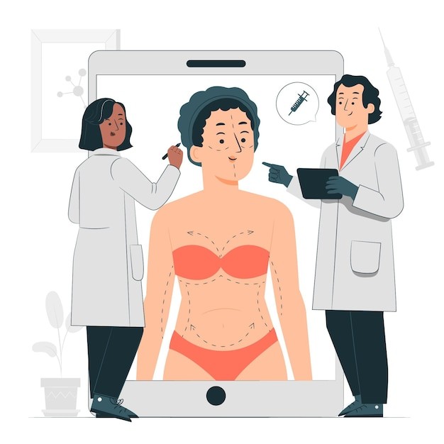 美容医美概念插画插图