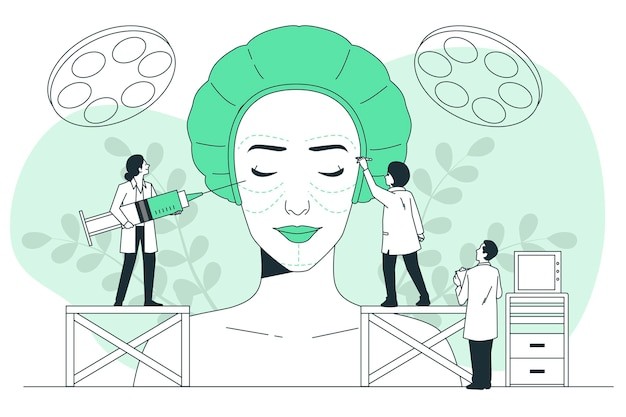 美容医美概念插画插图