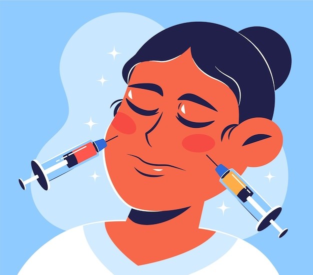 美容医美概念插画插图