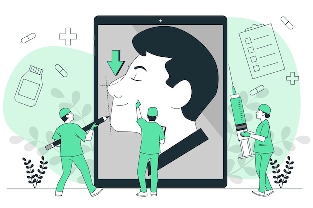 美容医美概念插画插图