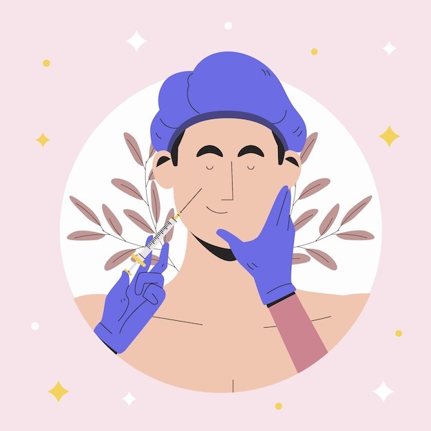 美容医美概念插画插图