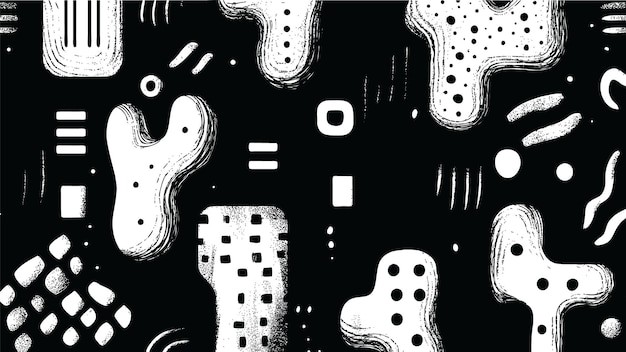 抽象迷宫阿兹特克艺术风格纹理底纹背景