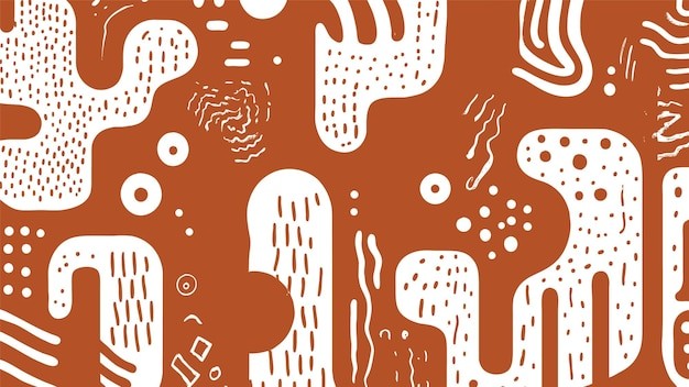 抽象迷宫阿兹特克艺术风格纹理底纹背景