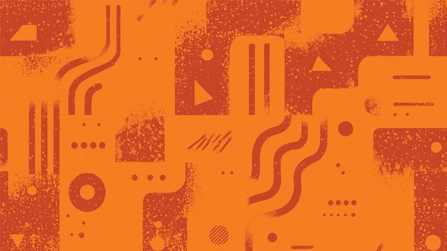 抽象迷宫阿兹特克艺术风格纹理底纹背景