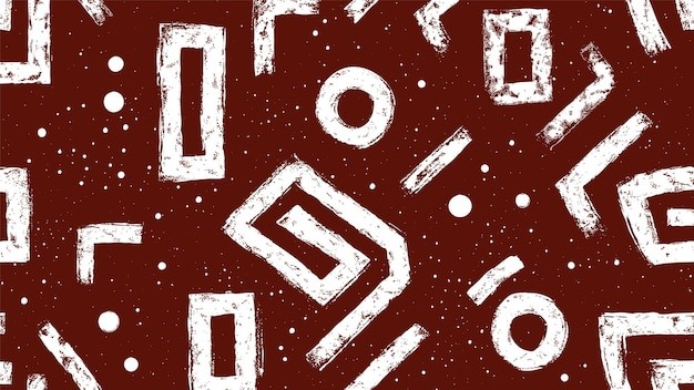 抽象迷宫阿兹特克艺术风格纹理底纹背景